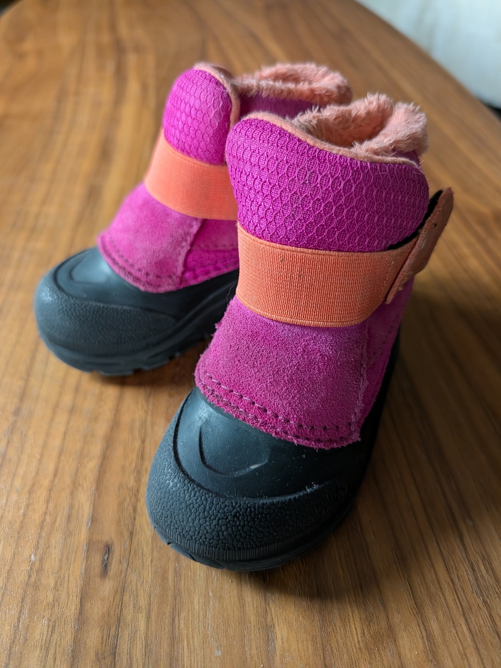 The North Face Kids Pink Winter Boots US 7